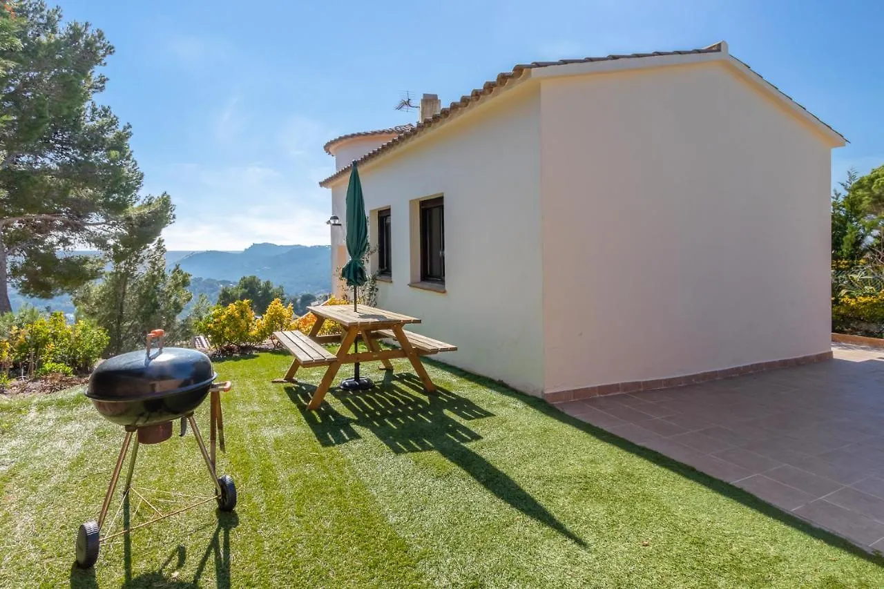 타마리우 Sea Views & Private Pool In Begur, Costa Brava. 빌라